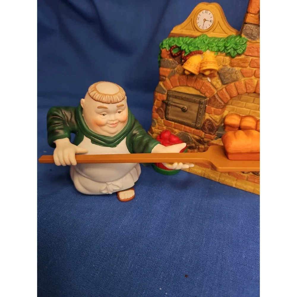 Dept. 56 Christmas Merry Makers Otto The Ovenman At Oven Breadmaker 46-539E